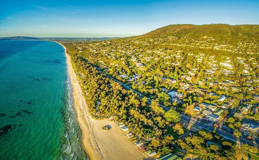 The Monington Peninsula's a popular location for expats moving to Melbourne.