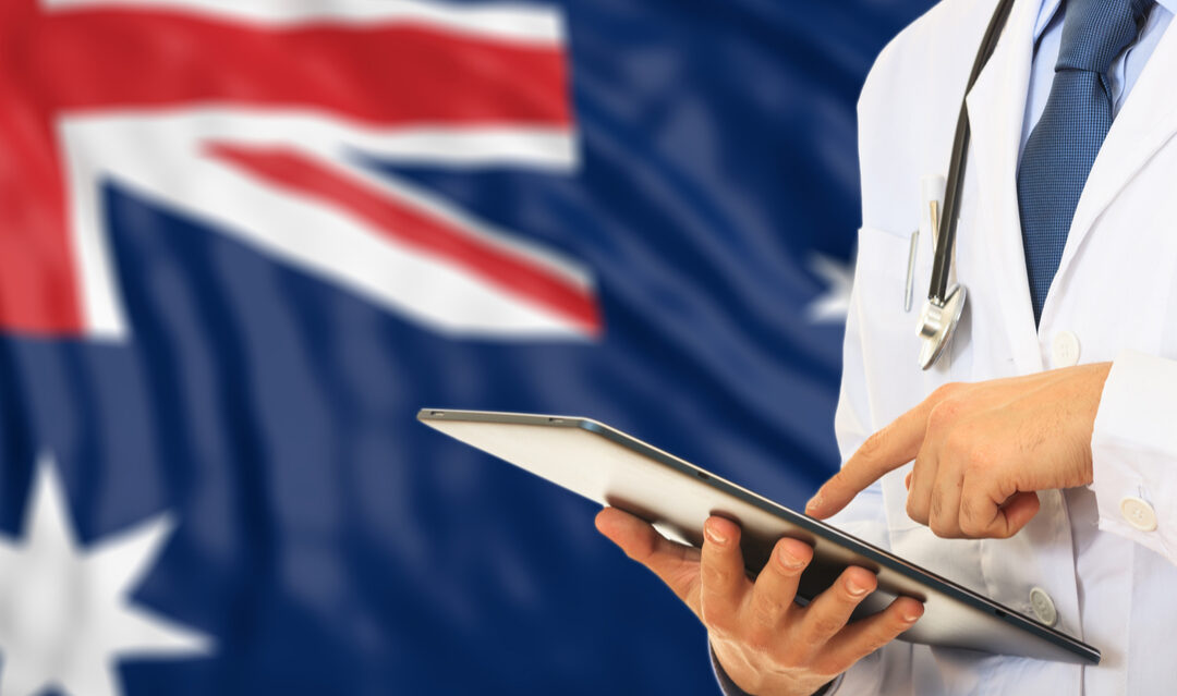 How can you work as a doctor in Australia?