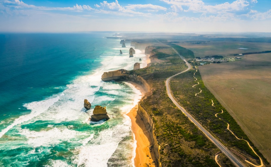 The twelve apostles are a must-see in Victoria.