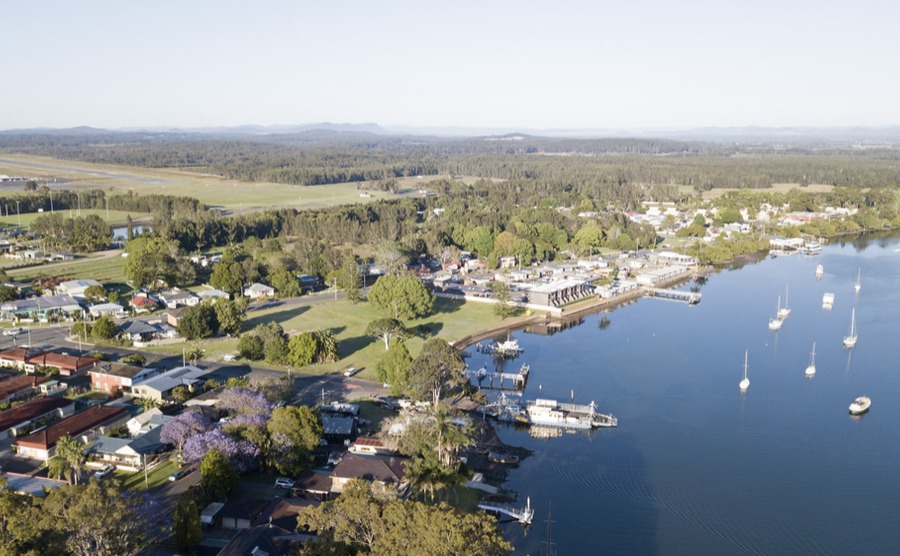 Port Macquarie is a popular place to live outside Sydney for retirement.