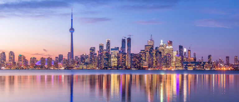 Canada skyline.