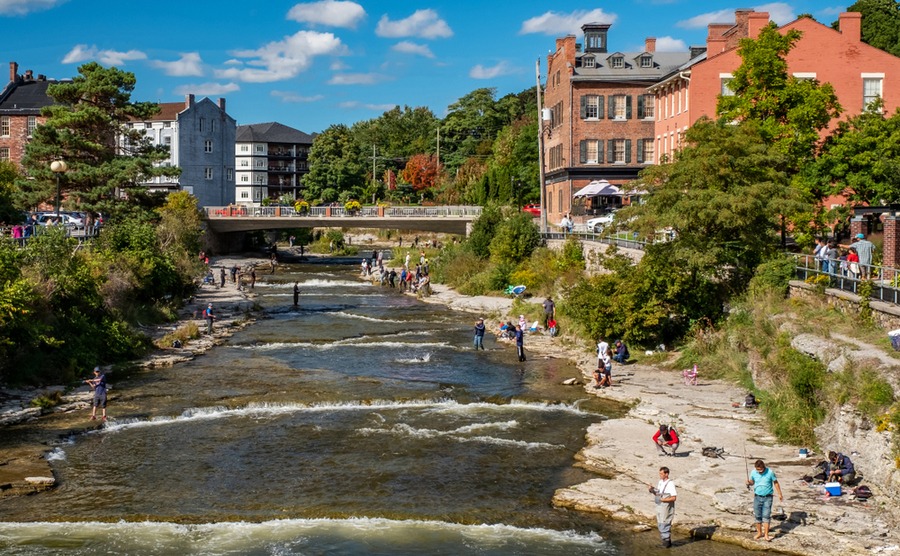 Port Hope in Ontario, rural Canada. John Fader / Shutterstock.com