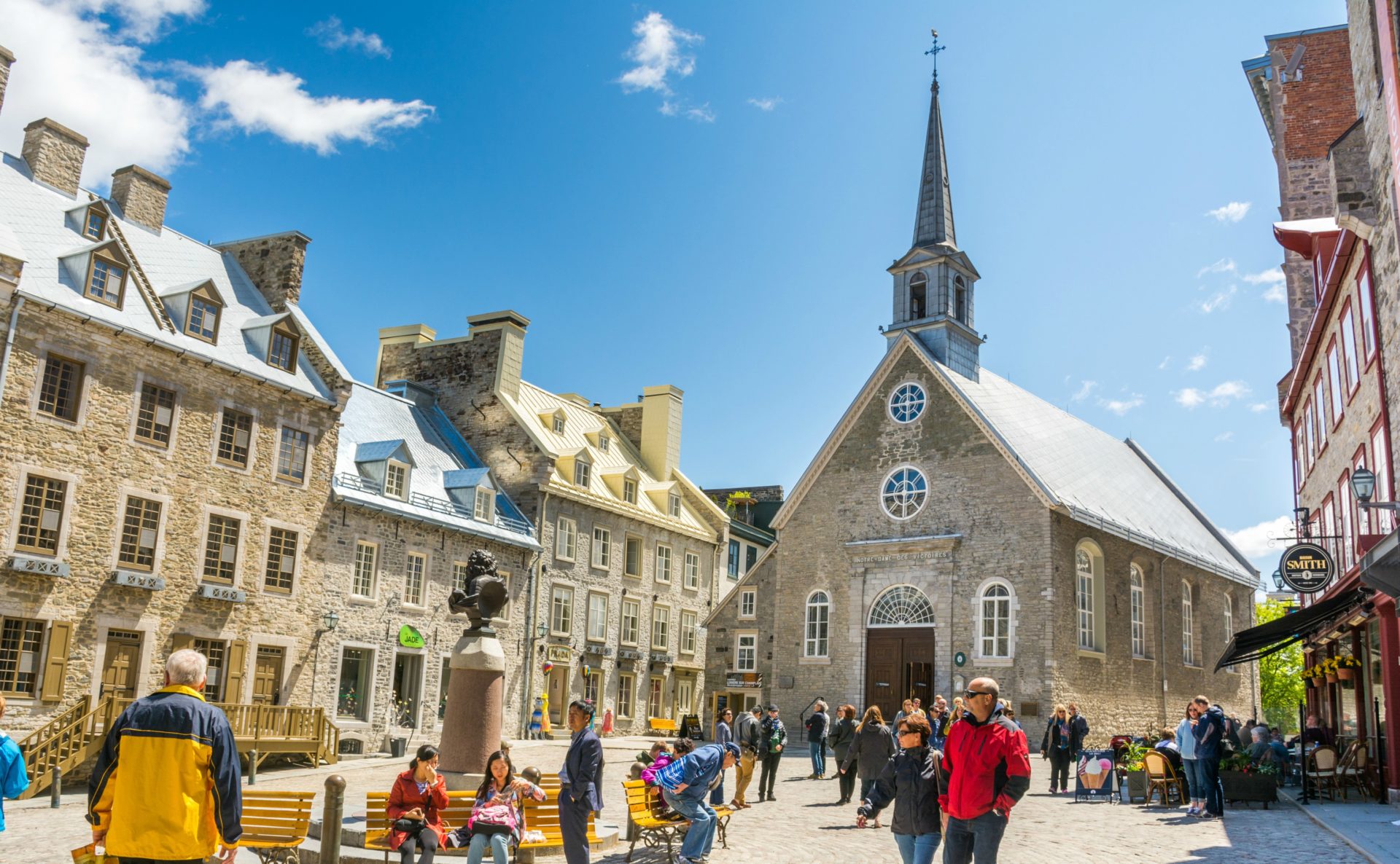 Quebec has an excellently preserved historic centre