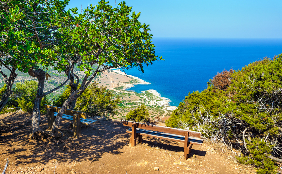 Akamas hiking trail