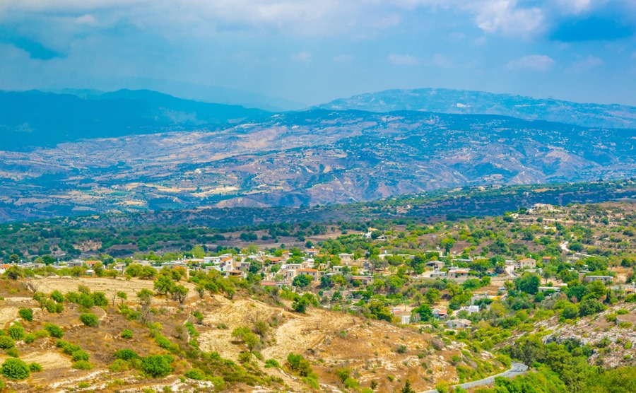 Head a little inland in the Akamas Peninsula and you'll find the picturesque village of Drouseia.