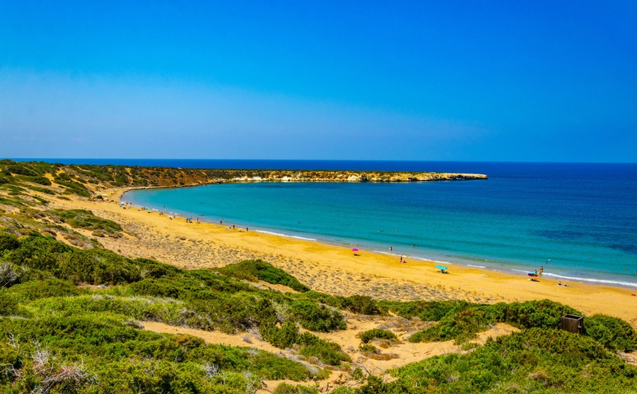 Lara Beach is one of the Akamos Peninsula's main attractions.