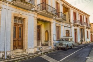 A street in Cyprus.