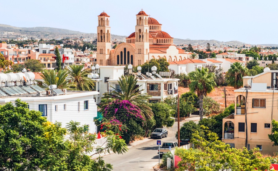 Central Paphos, a beautiful city