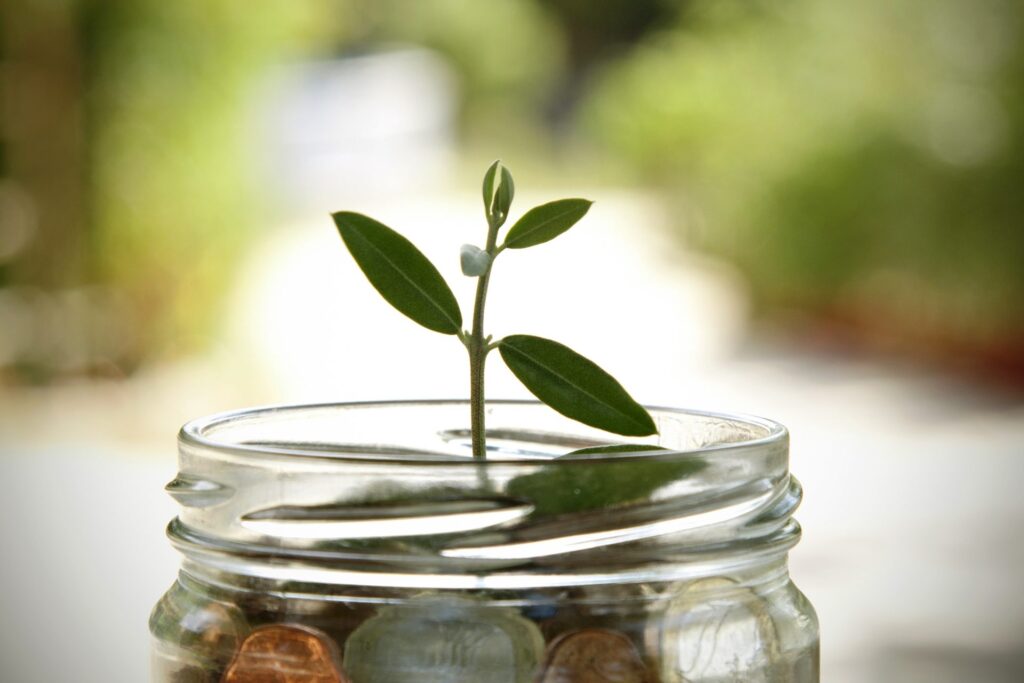 A picture of a pot of money, symbolising sorting pensions for finance in France