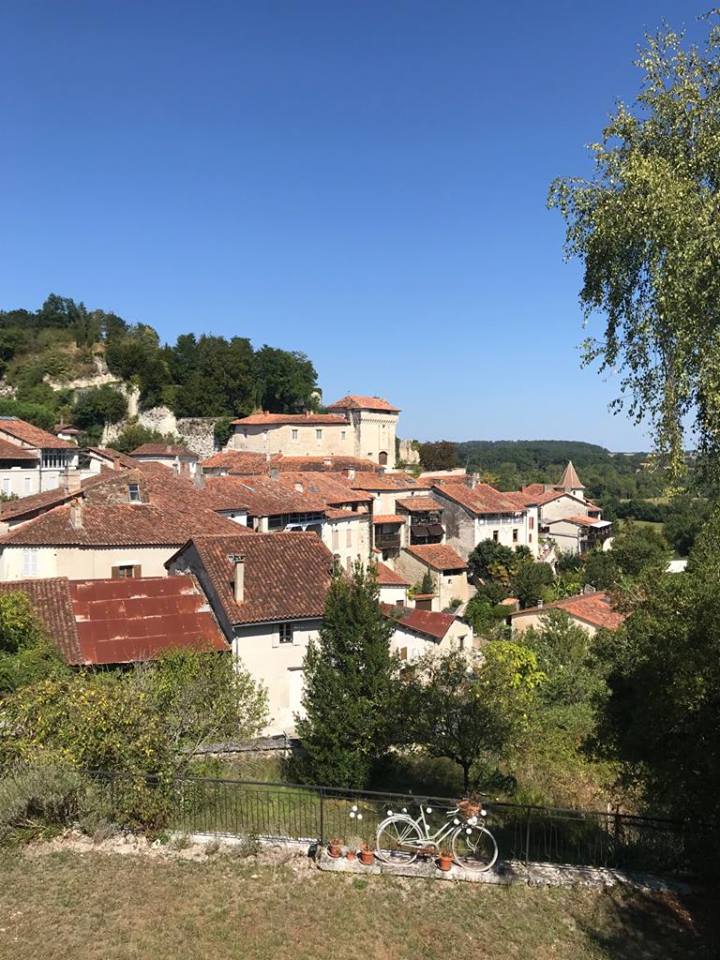 The beautiful village of Aubeterre-sur-Dronne, near to the Chambres de CoCo in Nabinaud.