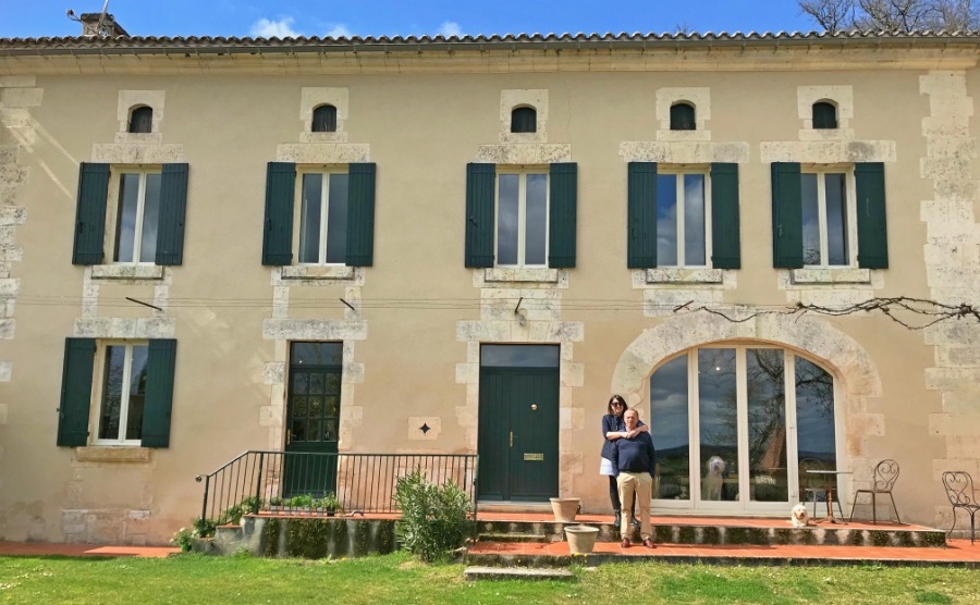 Haydn and Joanne have bought the beautiful Chambres de CoCo in Aubeterre-sur-Dronne in the Charente.