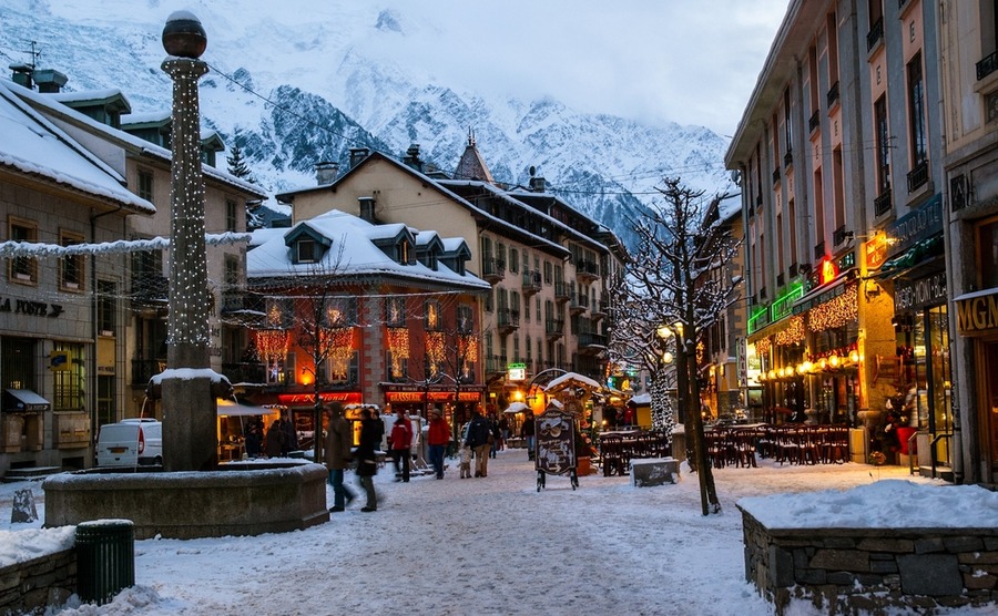 Chamonix is a charming French ski resort in the Alps.