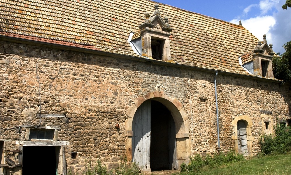 France - Old farmhouse awaiting restoration