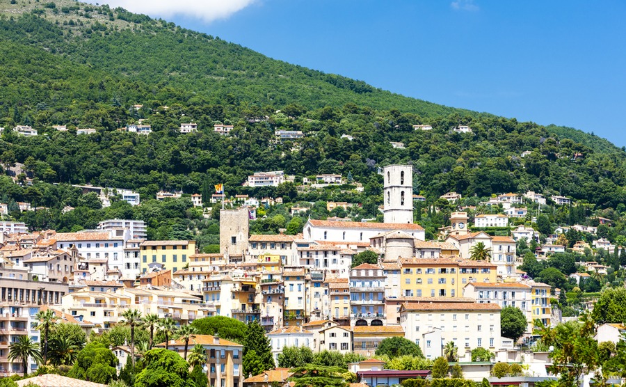 Noel Edmonds has put his home near the town of Grasse (pictured) up for sale.