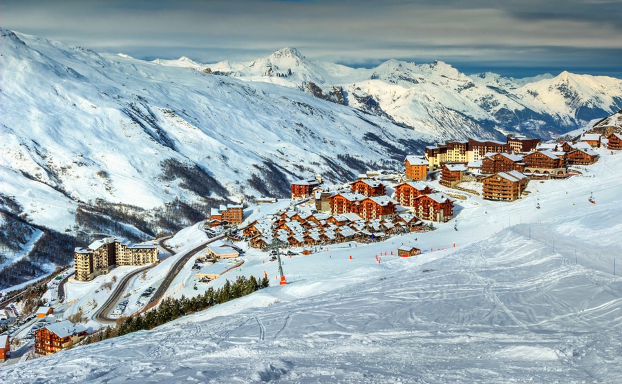 The spotlight's on La Rosière following the opening of a new ski area.