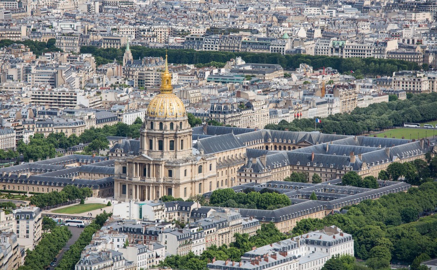 Les Invalides will host triathlon events.