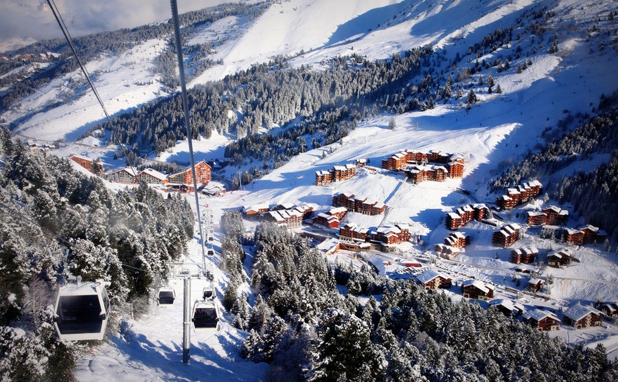 Méribel gives you access to the full Trois-Vallées area.