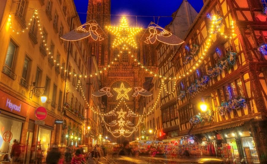 Strasbourg's fabulous Christmas market is the oldest in France.