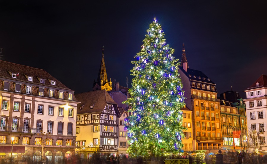 It's not winter in France without a Christmas market, and Strasbourg has one of the best.