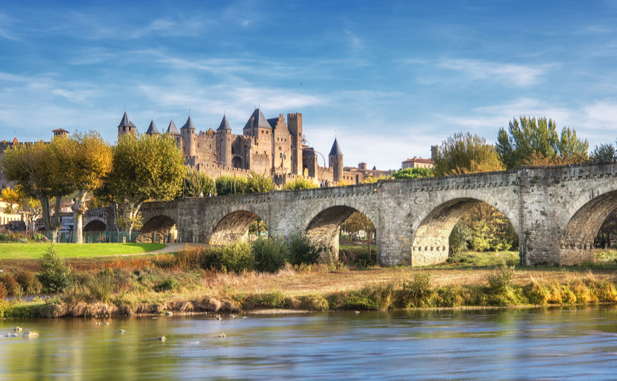 Carcassonne's instantly recognisable citadel.