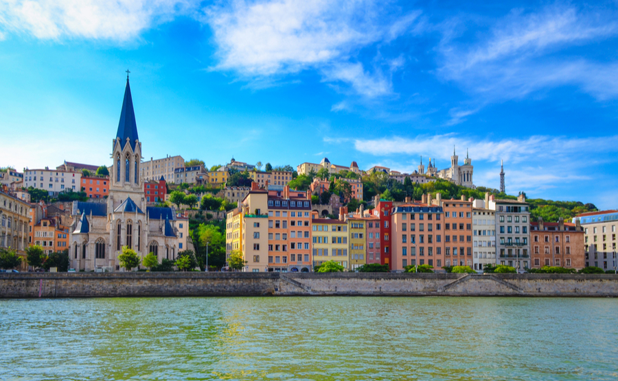 Lyon, France's gastronomic capital.