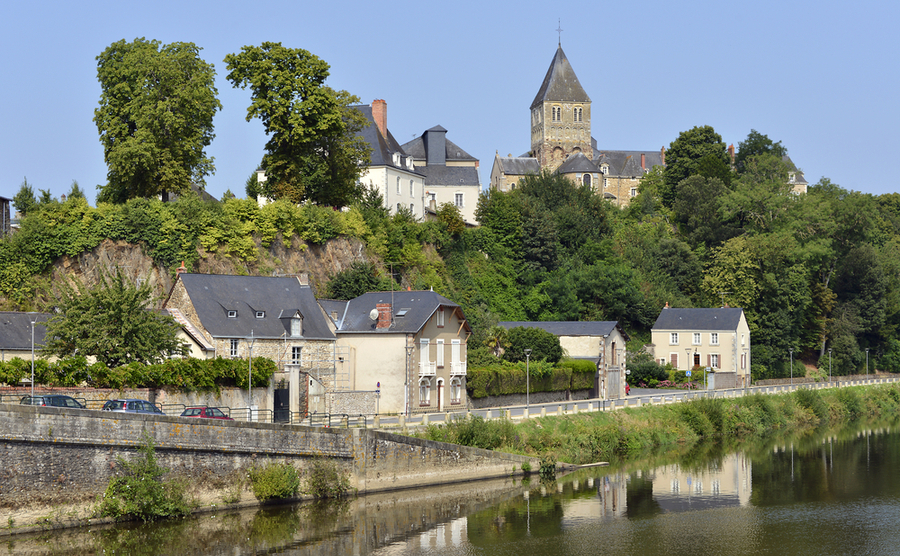 The beautiful Mayenne département.