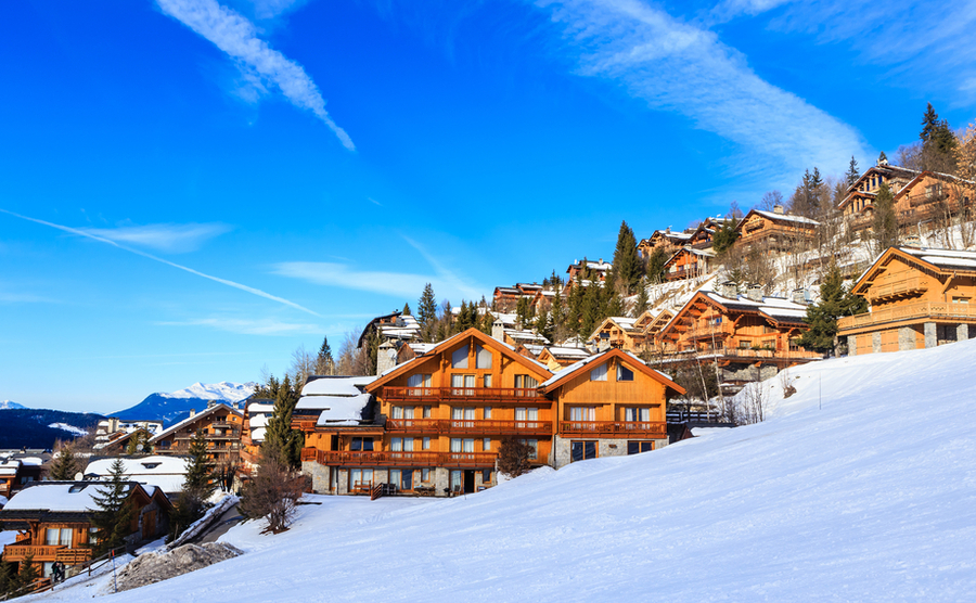 Ski resort chalet 