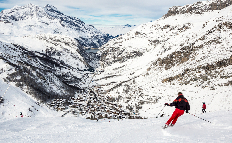 Val d'Isère ski resort