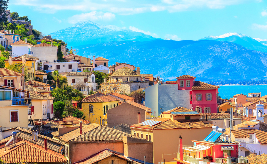 Nafplio is one of the most beautiful towns in the Peloponnese.