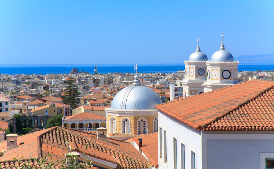 The historic city of Kalamata.