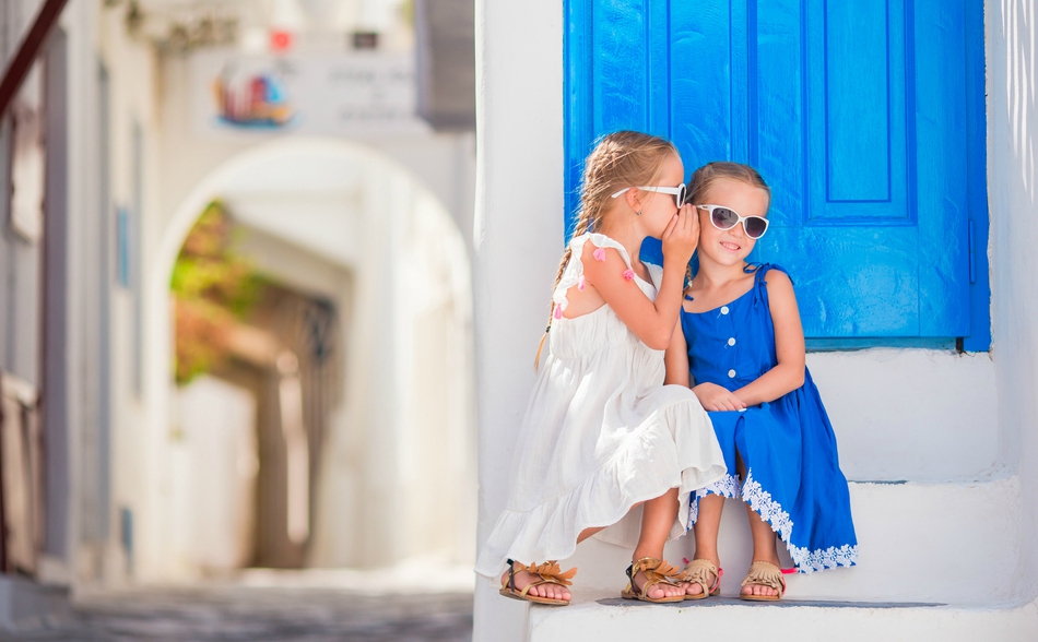 Moving with children to Greece offers the chance for a healthy, outdoorsy lifestyle that's hard to get in the UK.