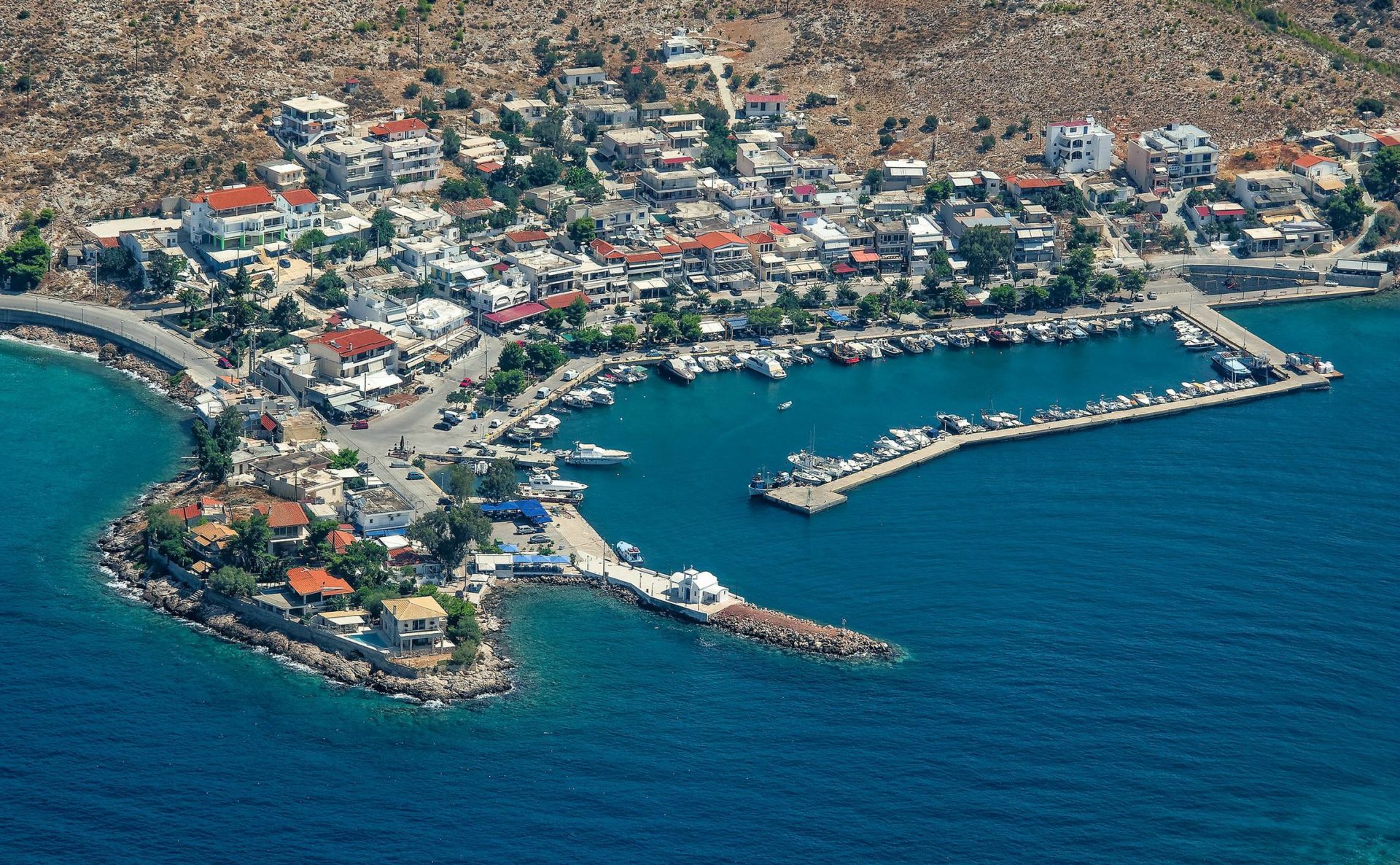 Pachi offers some of the cheapest homes in Greece for seaside living