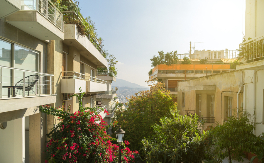 Looking where to buy in Greece? Most Athenians live in apartments in multistorey buildings, with convenient access to shops and cafés.