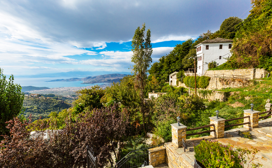 The mountainous landscape of the peninsula makes for stunning views.