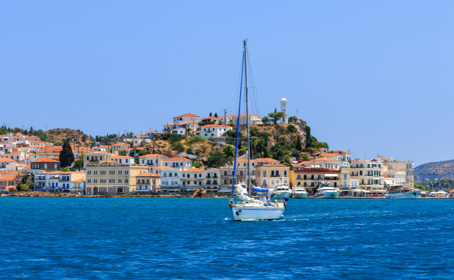 The idyllic island of Aegina.