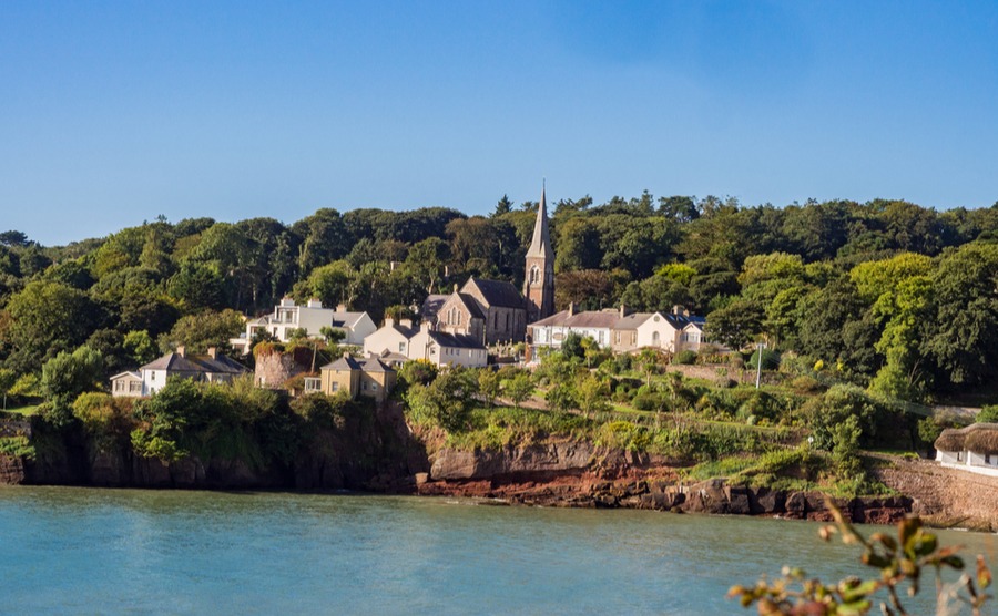 Dunmore East is a traditional fishing village in County Waterford.