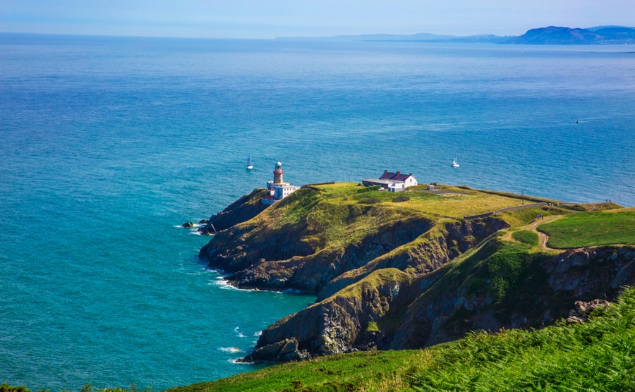 Howth Head feels a world away from Dublin.