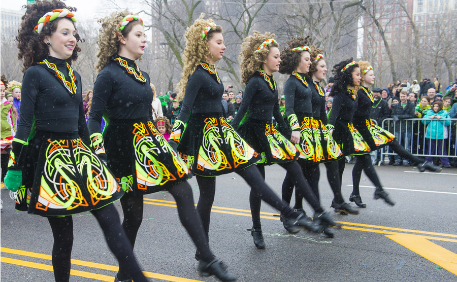 Irish dancers