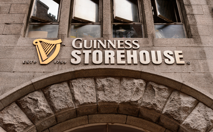 Guinness storehouse sign