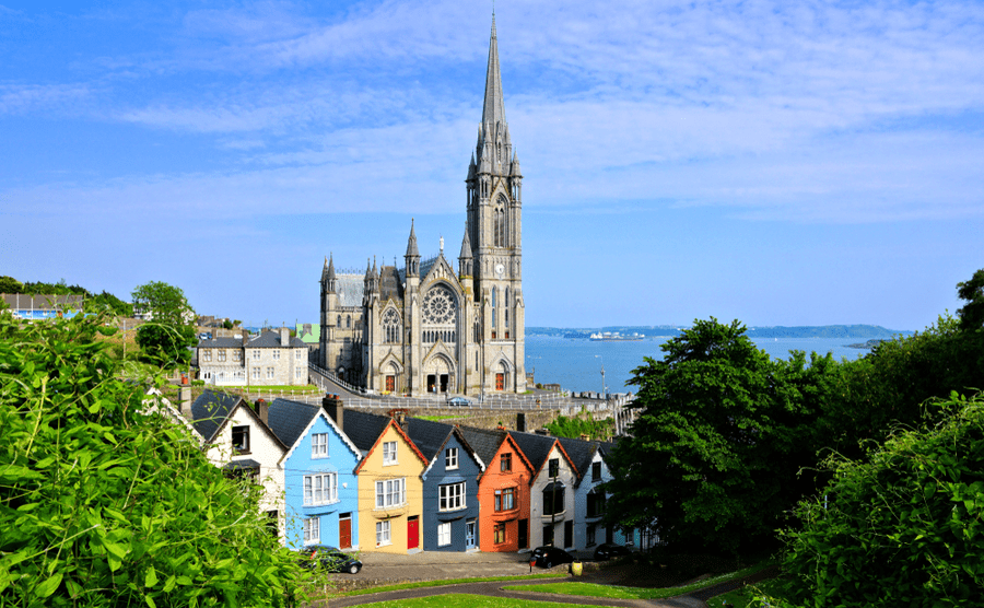 The famous seaside town of Cobh.