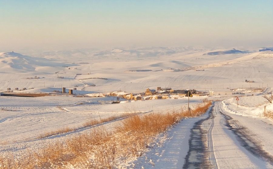 Snow in Puglia!