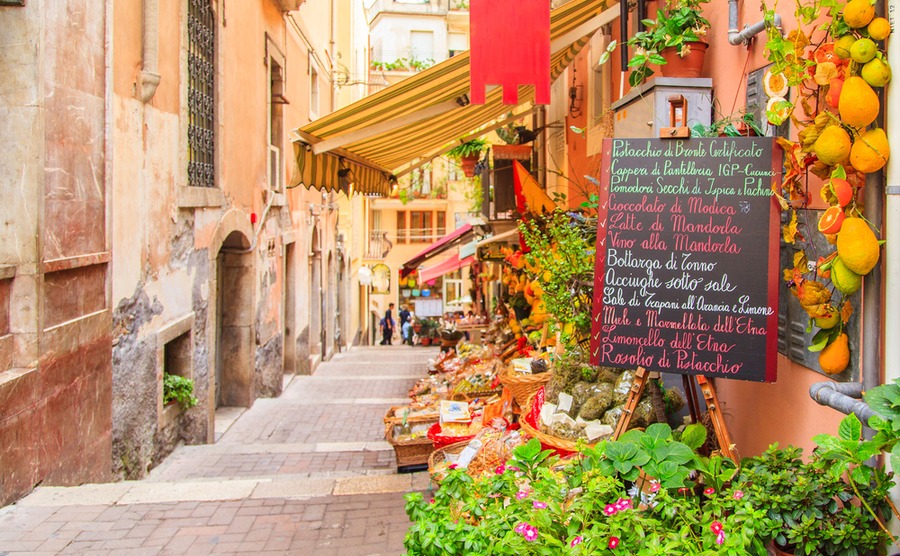 A sleepy Italian village can hide plenty of artisanal workshops and shops that would welcome the business from holiday accommodation.