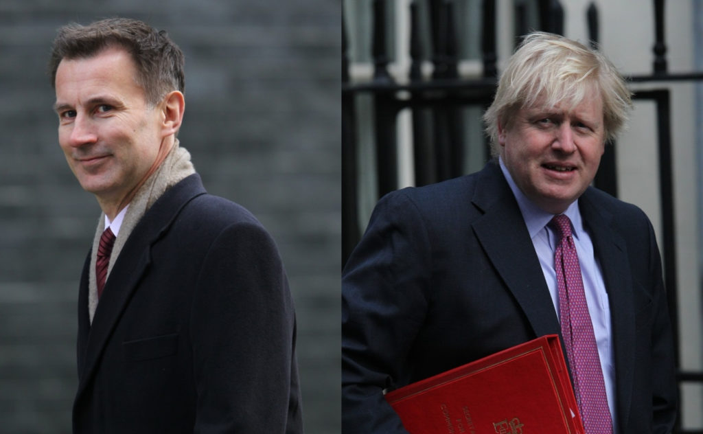 Jeremy Hunt and Boris Johnson are slugging it out to become Prime Minister (Twocoms / Shutterstock.com)