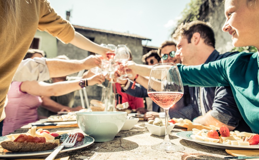 Getting residency in Italy is the perfect excuse for a party