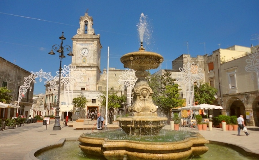 The historic centre of Francavilla Fontana is one of my favourite places in Italy.