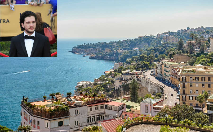 The rich and famous holidaying in Italy