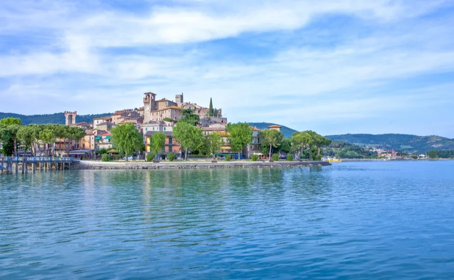 Lake Trasimano was George Lucas' choice for an Italian home.