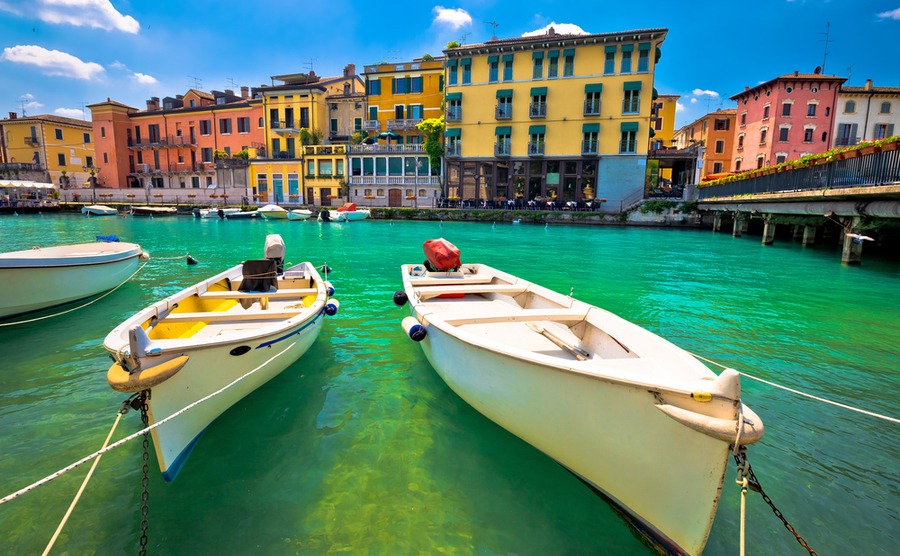 Peschiera del Garda's lakeside apartments start at around €175,000. An affordable place to buy a home in the Veneto!