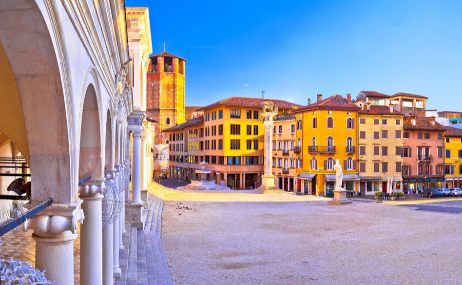 Udine's main square, Piazza della Libertà.