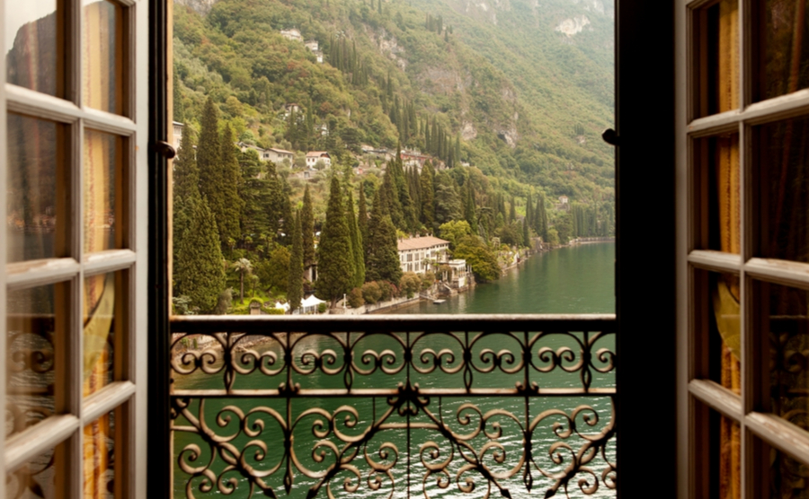Wake up to breathtaking views in Italian homes with balconies